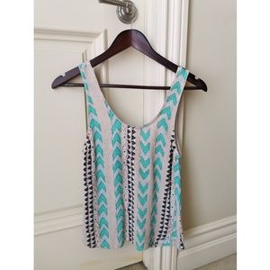 NOWT Wilfred arrow print tank